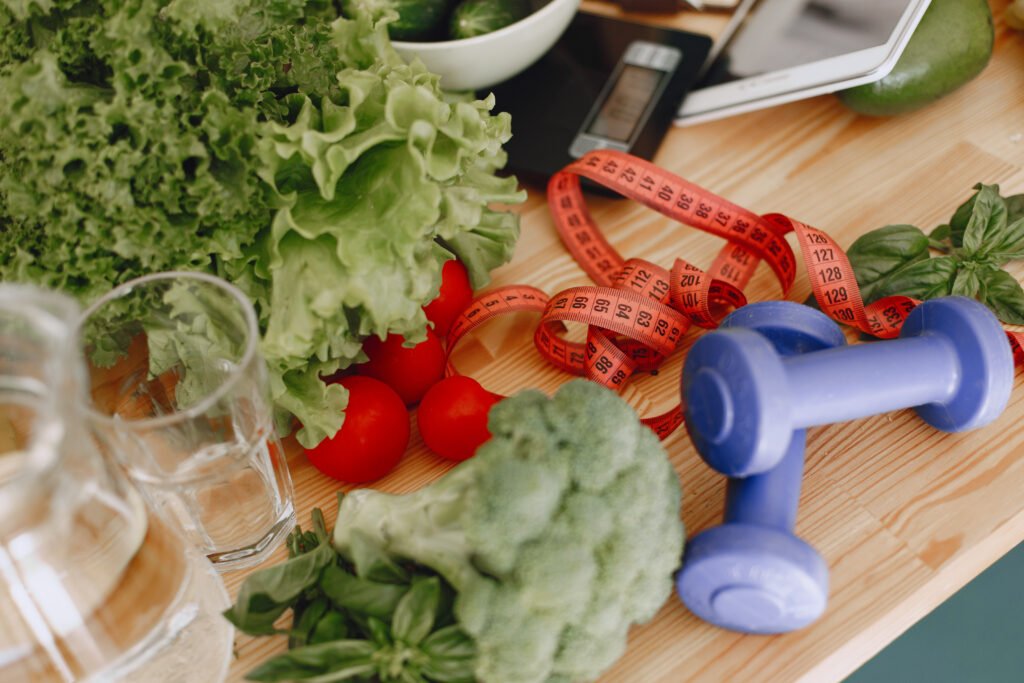 Balanced plate for healthy eating